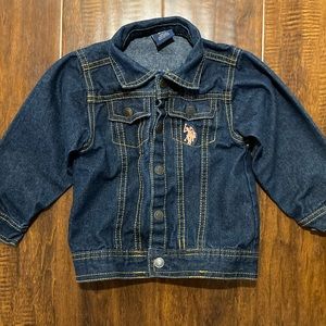US Polo Assn Toddler Girls Jean Jacket